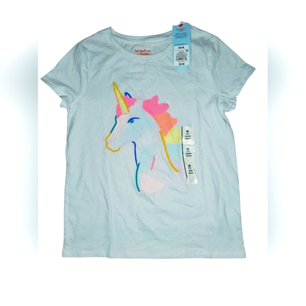 Bundle Of 3 Cat & Jack Girls' T-Shirts NWT Size: M - Picture 7 of 16